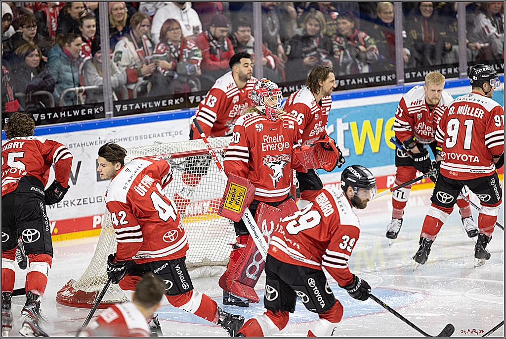 PENNY DEL;  Koelner Haie - Bietigheim Steelers; Koeln, 22.01.2023